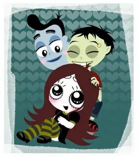 Maddie, Frank and Len by isuzu9 Ruby gloom, Creepy cute, Rub