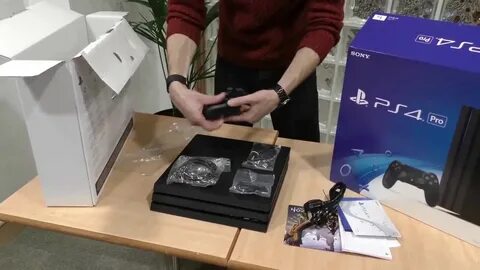 PS4 PRO UNBOXING - YouTube