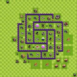 Base Layout Town Hall Level 7 Tipe Farming TALEH.CO
