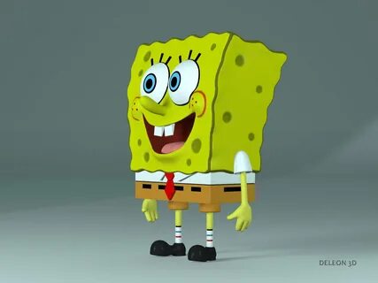 SpongeBob SquarePants - 3D Model by deleon3d