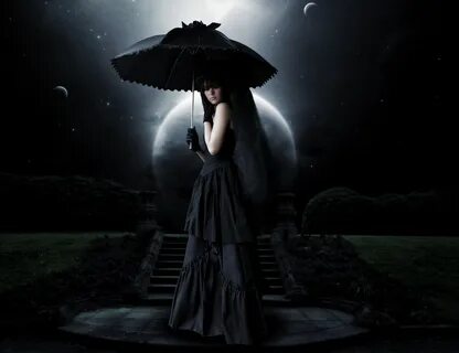 Dark - Gothic Moonlight Wallpaper Dark gothic art, Gothic wa