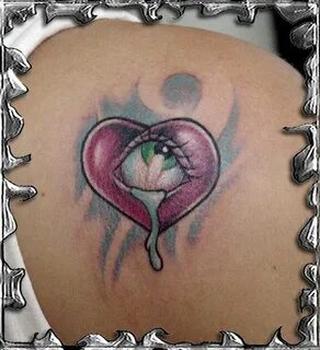 Crying Heart - tattoo by mojotatboy on deviantART Broken hea