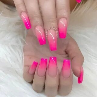 Pin by Tatyana Garcia on Nails Ombre acrylic nails, Pink omb