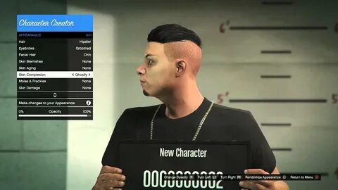 GTA 5 Online(PS4) Character Creation - YouTube