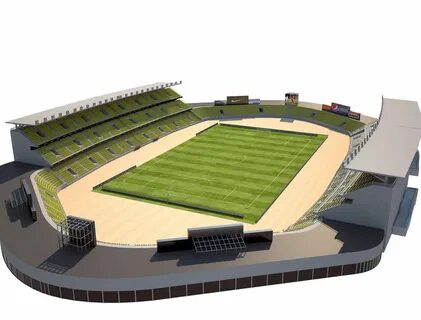 стадион сент мэрис 3d модель архитектур - Mobile Legends