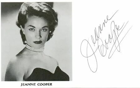 Kiwiautogal's Autographs: Jeanne Cooper