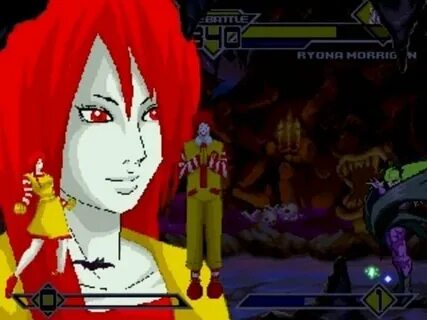 MUGEN - Ronald McDonald vs Ryona Morrigan - YouTube