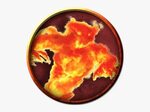 5e Fire Elemental Myrmidon, HD Png Download - kindpng