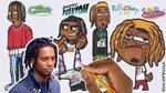 DRAW PLAYBOI CARTI IN 4 DIFFERENT STYLES !! - YouTube