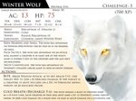 Wolf, Winter by Almega-3.deviantart.com on @DeviantArt Dnd m