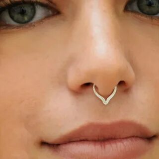 Silver Septum Ring Septum Ring Body Piercing Nose Jewelry No