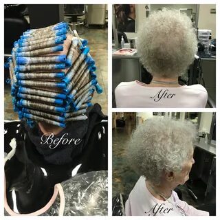 Basic perm wrap using Extra Body with H.K.P and Blue Rods Pe