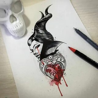 Chris SantosBrazil Maleficent tattoo, Disney tattoos, Tattoo