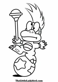 Larry Koopa Coloring Pages Mclarenweightliftingenquiry