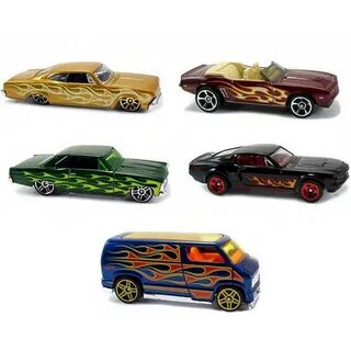 Набор подарочный Mattel Hot Wheels 5 машинок - 1806 детские 