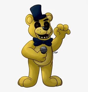 Goldenfreddy - Five Nights At Freddy's Fan Art Golden Freddy