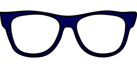 Painted blue glasses free image download