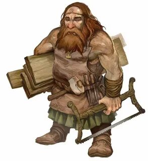 Carpenter Dwarf by https://www.deviantart.com/jonhodgson on 