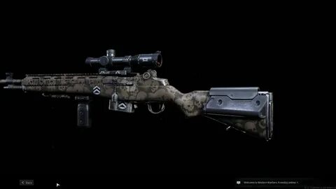 Call Of Duty Modern Warfare EBR-14 - YouTube