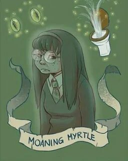 Moaning Myrtle Harry potter anime, Wallpaper harry potter, D
