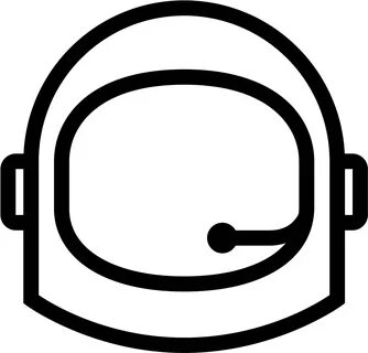 Thumb Image - Astronaut Helmet Drawing Easy Clipart - Full S