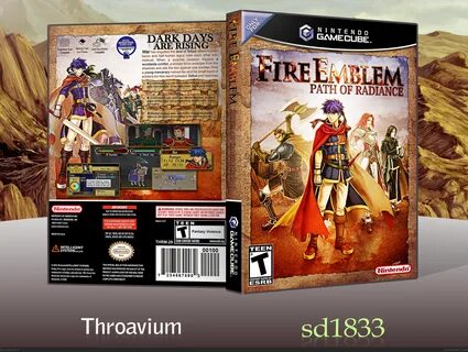 Viewing full size Fire Emblem: Path of Radiance box cover