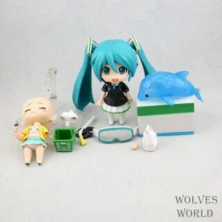 Аниме Симпатичные Nendoroid Hatsune Miku 339a Figma ПВХ фигу