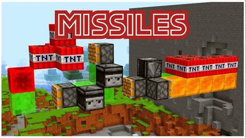 Making TNT Missiles in Minecraft - YouTube