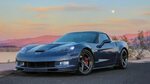 Simplicity Is Beauty: Dark Blue Chevy Corvette with Minor Cu