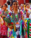 Национальная мексиканская одежда для женщин (78 фото)