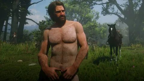 Red Dead Redemption 2 but Arthur is naked - YouTube