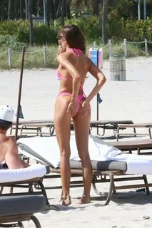 DEBBIE ST PIERRE in Bikini at a Beach in Miami 03/07/2022 - 