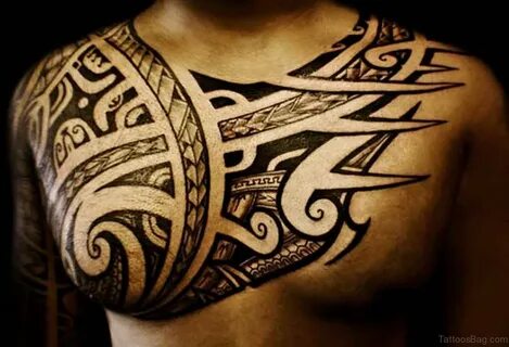 61 Stylish Tribal Tattoos On Chest - Tattoo Designs - Tattoo