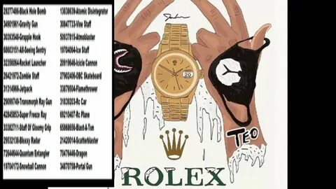ROBLOX ROLEX Sound id code - YouTube