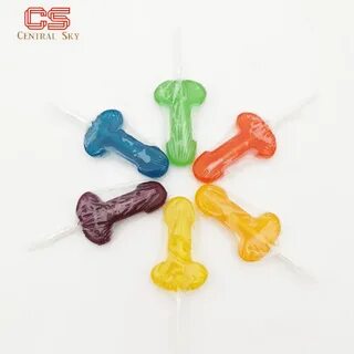 Fruit Assorted Sweets Hard Candy Penis Shaped Lollipop Confe
