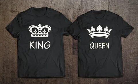 King Queen Couples Shirts , King and Queen Couples Shirt Set