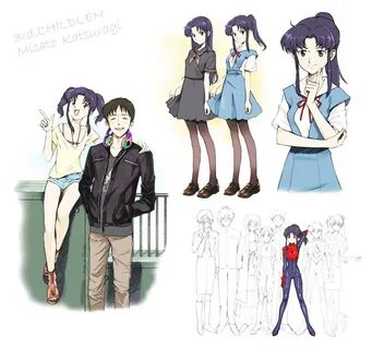 Young Misato Neon Genesis Evangelion Know Your Meme