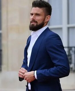 18 Impressive Olivier Giroud Hairstyle with Beard 2018 - Men