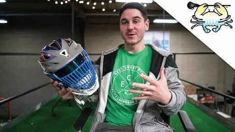 A full custom lacrosse helmet by East Coast Dyes Custom lacr