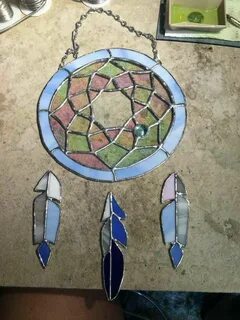 Pin by Lenushka on витраж ловец снов Stained Glass Dreamcatc