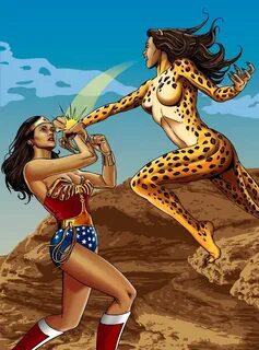 Wonder Woman ® Wonder woman vs cheetah, Wonder woman artwork