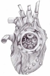 Steampunk heart, Steampunk, Heart tattoo