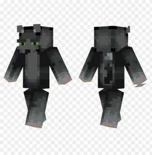 minecraft skins black cat skin PNG image with transparent ba