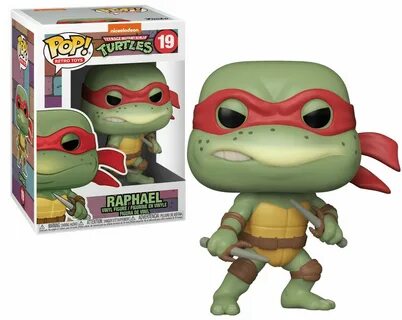 Funko Pop Vinyl Figurine Raphael #19 (Retro) - Teenage Mutan