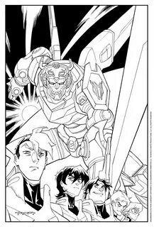 printable voltron coloring pages - Clip Art Library
