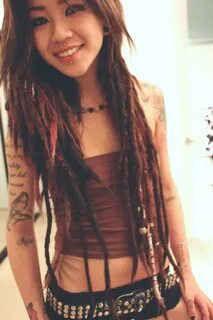 Asian girls with dreads
