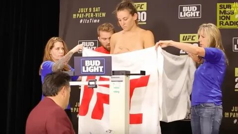 Ufc nude weigh in.