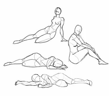 How to Draw the Human Body - Study: Resting Poses for Comic 