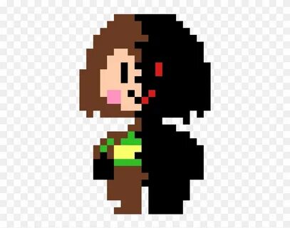 Evil Chara Sprite - Floss Papers