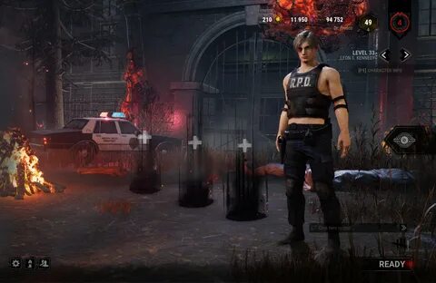 Shirtless Leon - Leon S. Kennedy Dead by Daylight Mods